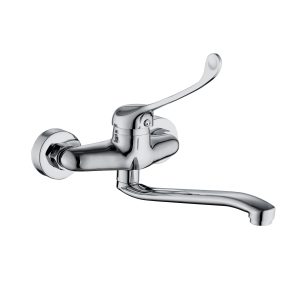 Grifo monomando de fregadero con maneta Higiénica modelo Kapuas